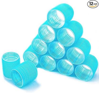APOEM Velcro Hair Curling Rollers Plastic Curlers for Home and Salon Use Hair Curler