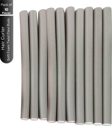 VEENXT Hair Rollers Sticks Curler for Hair Styling Heatless Curler DIY Hairdressing 10 Hair Curler