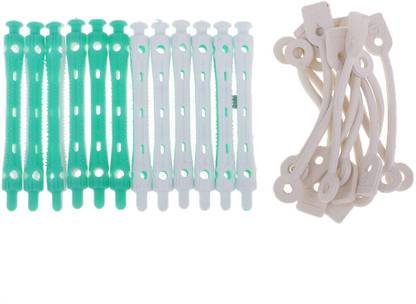 Rinpoche 12 Pieces Hair Perm Rods Cold Wave Curlers Rollers for Hairdressing Styling Hair Curler