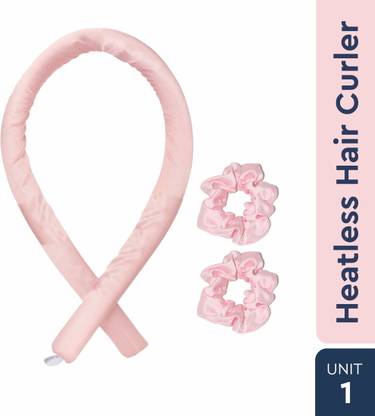 GUBB Heat Free Hair Curler for Long Lasting Curls with 2 Satin Scrunchies | Heatless Hair Curler