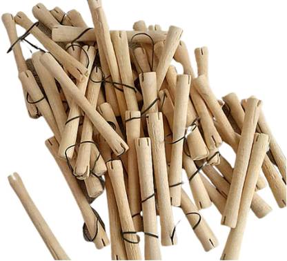 SIYAA Wooden Hair rollers (Pack of 20 pcs) Hair Curler