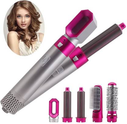kkv Hot Air Brush for 5 in 1 Hot Air Styler Hair Dryer Hair Curler