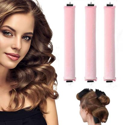 ORTIZA Heatless Hair Curler, Overnight Heatless Curls Blowout Rods for All Hair Types Hair Curler