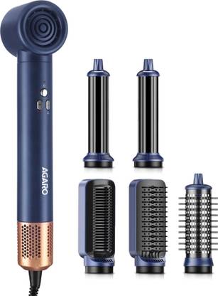 AGARO Imperial Multifunctional 6-in-1 Hair Styler, High Speed Ionic Hair Dryer Brush, Hair Dryer