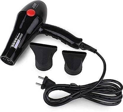 HOIGADGETS Beautiful Plain Electric Corded Hair Dryer Hot & Cold Air Blower (2000 W, Black) Hair Dryer
