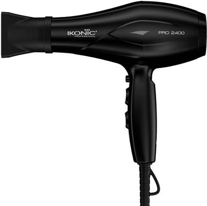 Ikonic Professional 2400 Dryer with Cool Shot Button Interchangeable Nozzle and Multiple Settings Hair Dryer