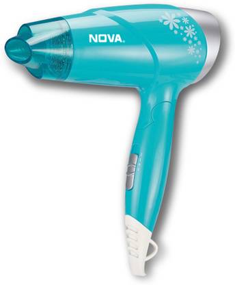 NOVA NHP 8206 Hair Dryer  (1400 W, Turquoise) at Rs. 699