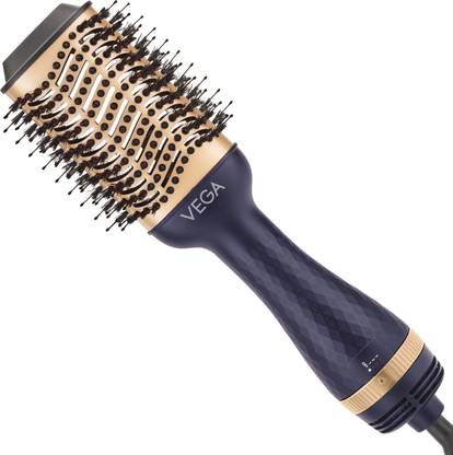 VEGA Pro Volumizer Hair Blow Dryer, 3 in 1 Hot Air Brush Volumizer, Straightener Hair Dryer