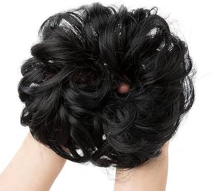 Views Messy Bun Hair Extension Synthetic Hair Scrunchies Hair Piece Bun