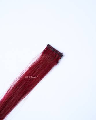 Hair Marc Sizziling Red Streak Hair Extension