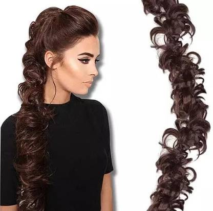 Pinaka Women Messy Frill  Extensions For PAnd Bun Juda Maker  Extension Hair Extension
