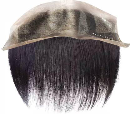 HAIRLAYER Men's Frontal/line piece/Patch for Covering Male Receding line Hair Extension