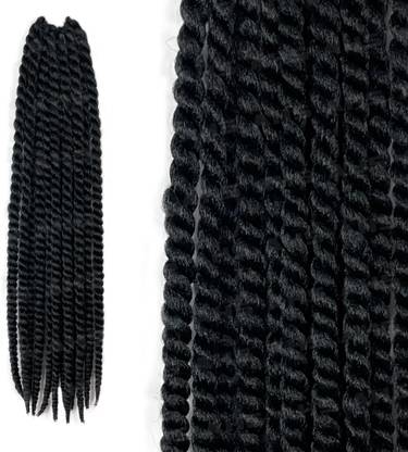A H S Mambo Twist hair Dreadlocks Extension Braid 3Pcs Pack Of 1 Hair Extension