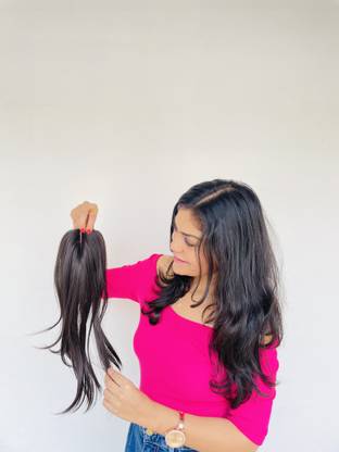 Gush Scalp topper 3.5*4 inches, clip in scalp topper/hair topper(4 clips) Hair Extension