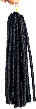 A H S FAUX LOCS DREAD 20”in Length 100% Synthetic Braid (Black) Set of 1 Hair Extension