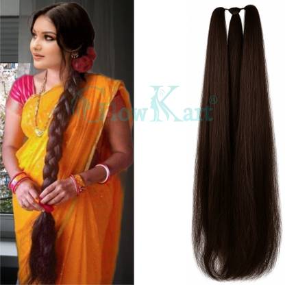 iFkart New Styleish Women Brown Choti  extensions Hair Extension