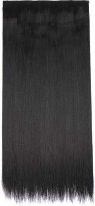 BELLA HARARO Straight Clip-in Synthetic  Extension for Women 28 inch 5 Clips (Natural Colour, 100 gram)-Pack Of 1 Hair Extension