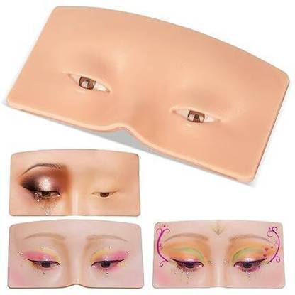 Cosluxe Makeup Practice Face Board, face dummy for makeup practice , for Makeup Practice Hair Extension
