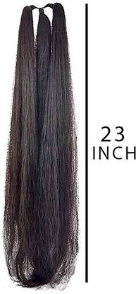 KVY COLLECTION Classy Women Hair Extensions and Wigs Braid Extension (Black) Braid Extension