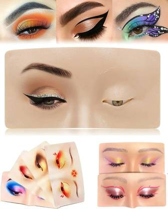 My Colors Professional Makeup Practice Face Board, face dummy for makeup practice Hair Extension