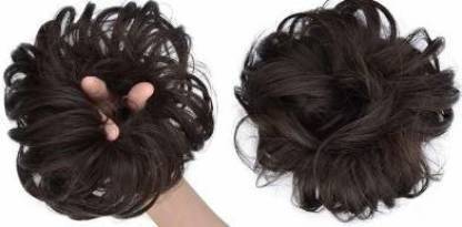 VIVIAN 1 pcs Synthetic Bun Extension And Wigs Artificial Juda For Women And Girls, Hair Extension