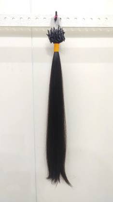 SalonLabs Micro Ring  Extensions Natural Straight 18 Inches Hair Extension