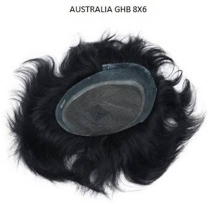 El Cabell Australian hair Patch for Men, 100% Human hair, Natural Looking Patch Size 8x6 Hair Extension
