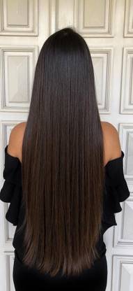 caphub BROWN STRAIGHT HAIR EXTENSION Hair Extension