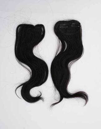 Thicklengths Two Clip Invisible Patches | 100 Real hair cover up your bald spots Hair Extension