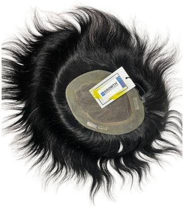 DreamExim 100% Human Toupee/for Men/ Patch/ Piece Wigs (BMW Base Toupee, 8*5) Hair Extension