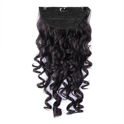 Stasia Street CLIP-IN 24" STEP CURL DARK BROWN HAIR EXTENSIONS Hair Extension