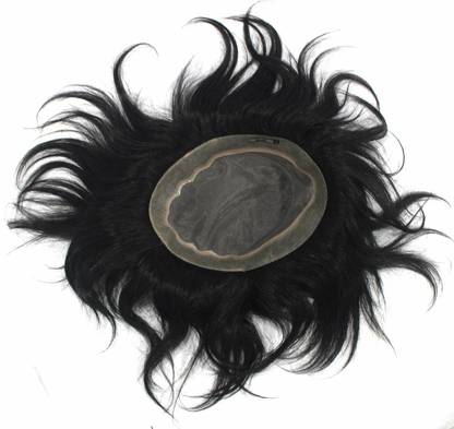 golden hair int B.M.W hair patch for men size (9x6) 100% Human hair Hair Extension