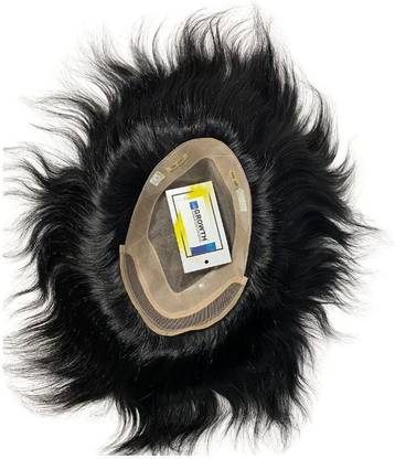 GROWTH Golden Frontlace with Natural frontline hair patch (10X7) 100% Human Hair Extension