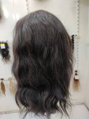 SalonLabs Frontal Wigs  Extensions Natural Wavy 10 Inches Hair Extension