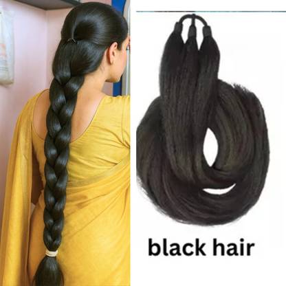 HIRA Black Beauty Ponytail Extension for Women Hair Extension