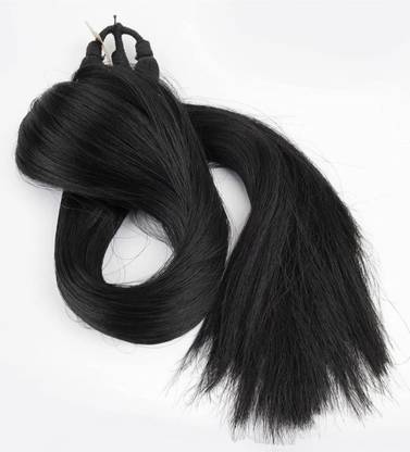 AmazBerie FANCY WOMEN BLACK CHOTI 80,GM EXTENSION ||PACK OF 1 HAIR EXTENSION Hair Extension