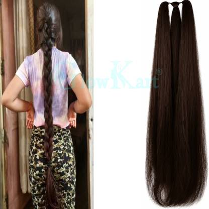 iFkart Luxury 26 inch Choti For Women Girls Natural Stylish Hair Extension