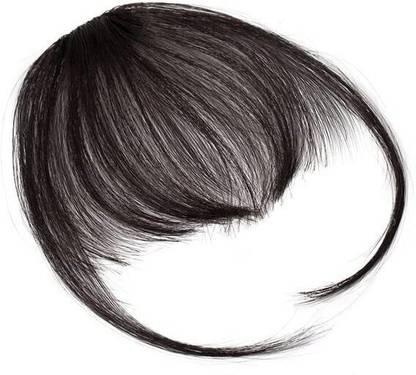 Blushia HAIR 3D Air Forhead Front Bangs with Temples Human Remy Clip Hair Extension