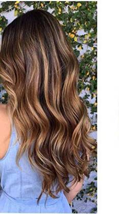 Tressed hair high curl topper curly wavy highlight Hair Extension