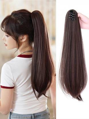 Pinaka Wig Natural looking Scale Ponytail  Extension Full Head Highlight Pack of 1 Hair Extension