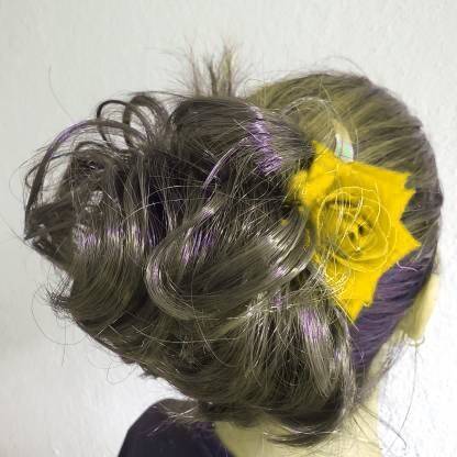 Pro BEAUTIFUL JUD BAND WITH GOLDEN CLIP Hair Extension