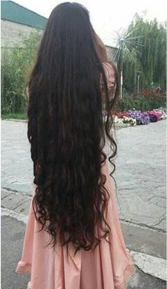Rizi 1 meter Long hair 3/4 head covering premium quality extra length Hair Extension