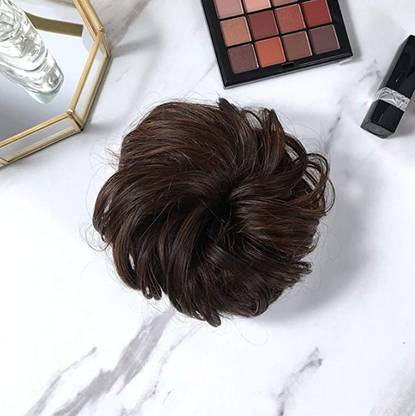 Pro Messy  Bun Extensions 1PC Curly Wavy Messy Synthetic piece Scrunchie Hair Extension