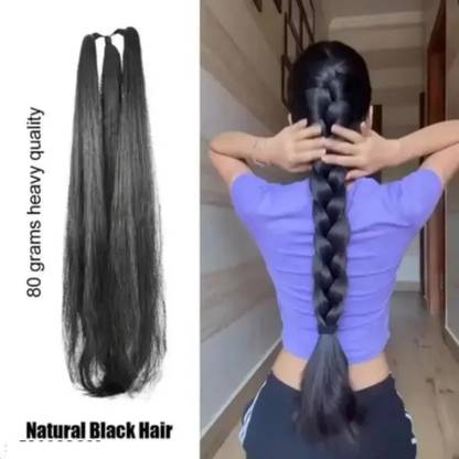 TMS ENTERPRISES Black Tradition Braid Choti  Extension For Women Hair Extension