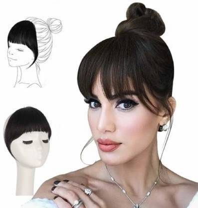COSMIC Front Bang Fringe With Clip Hair Extension