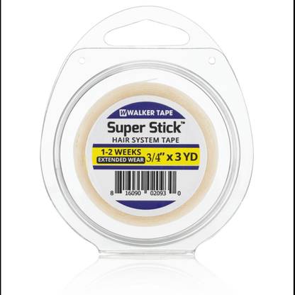 Ritzkart (3/4" X 3yd ) WALKER Super Stick Roll for lace wig toupee / lace men patch 1 PC Hair Extension