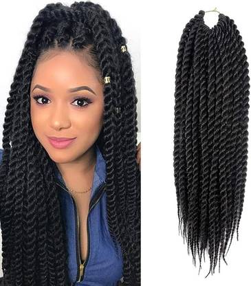 A H S JUMBO Queen Synthetic Fiber dreads, Crochet braids (Pink) Set 2 Hair Extension