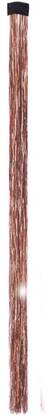RefynHair  - Tinsel Extensions | Brown | 42 Inch | Festive Shimmer | Glamorous Hair Extension