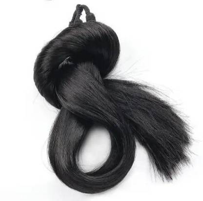 AmazBerie FANCY WOMEN BLACK CHOTI 70,GM EXTENSION ||PACK OF 1 HAIR EXTENSION Hair Extension