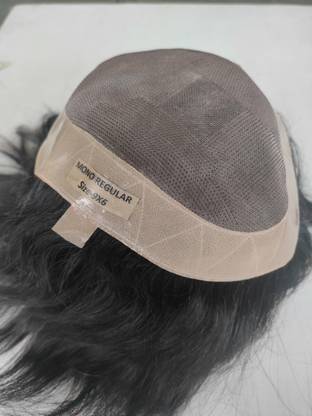 ThinkWig Think Wig Size 9X6 Mono Filament Premium hair patch for Men Hair Extension